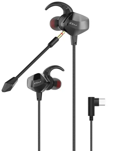 E-spor oyun kulaklığı, USB-C, çift mikrofon, ağır bas - 8