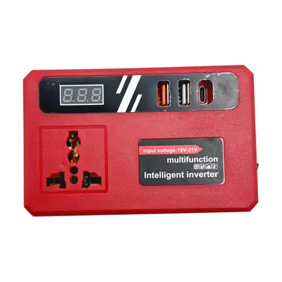 Smart Lithium Battery Inverter 18-21V Dual USB DC5V Charging - 9