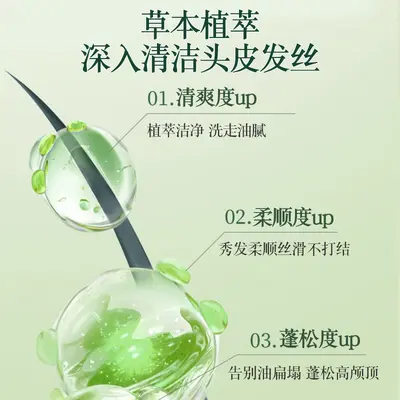 Katido Fragrance Shampoo, Refreshing and Volumizing, 500ml - 4