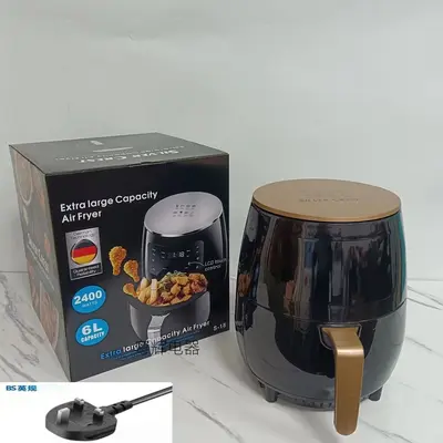 Çapraz Sınır 8L Hava Fritöz Çok Fonksiyonlu Akıllı Dokunmatik Ekran Geniş Kapasite Airfryer Fırın Patates Kızartma Makinesi Elektrikli Fritöz - 8