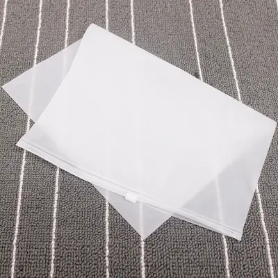 CPE fermuarlı çanta uyarı mesajlı plastik giyim ambalaj poşeti iç çamaşırı sütyen külot kendinden yapışkanlı EVA buzlu. - 9