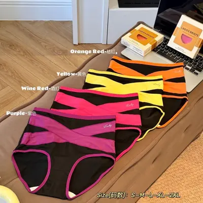 Cross-Bandage Shapewear-Shorts im Colour-Block-Design