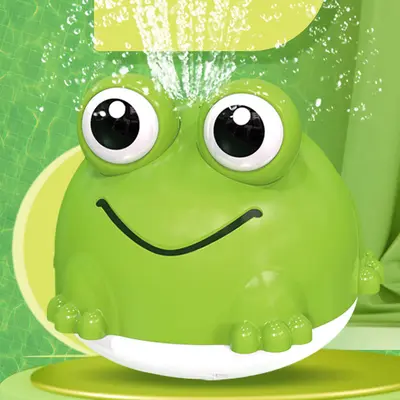Wiederaufladbarer Frosch-Wasserspielball mit Sensor und Licht