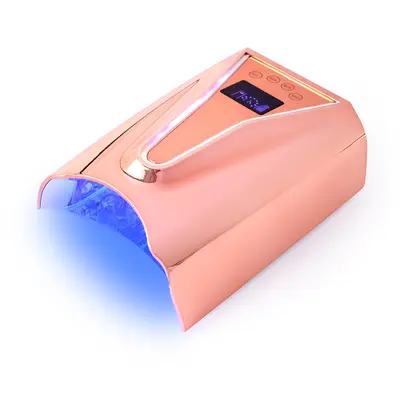128W smart nail dryer, LED purple light, fast dry - 6