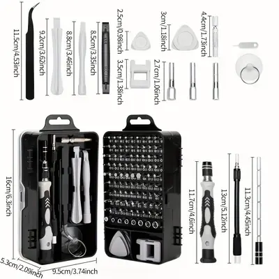 115-teiliger Schraubendreher-Set zur Handy-Reparatur