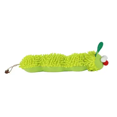 Catnip Caterpillar Plush Cat Toy with Rustling Paper - 6
