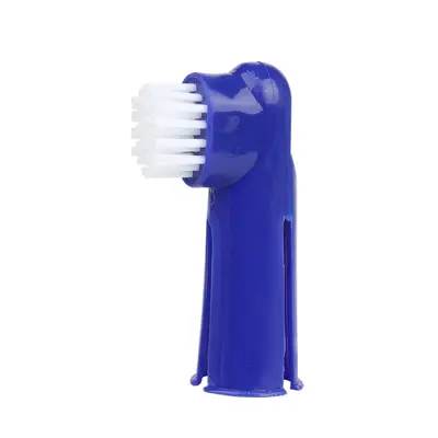 Пальчиковая зубная щетка для собак и кошек, для чистки зубов - 7