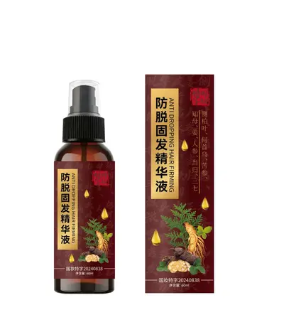 Anti-Haarausfall-Serum mit Platycladus-Blatt und Ginseng, verdichtet das Haar - 7