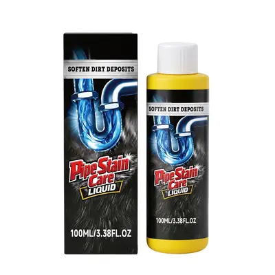 Pipe Unclogging Liquid for Toilets, Kitchen Sinks and Drains