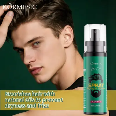 KORMESIC 2-in-1 Haaröl und Parfümspray für Herren