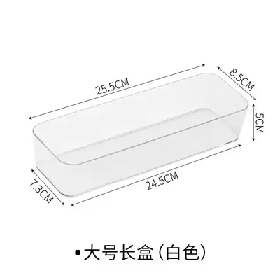 Transparente Kunststoff-Aufbewahrungsbox Schreibtisch-Organizer - 9