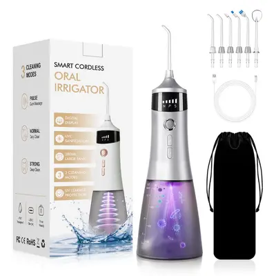 Electric Water Flosser with UV Sterilization, Large Tank - 9