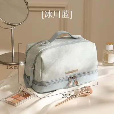 Portable Makeup Bag for Women, Large Capacity, for Business Travel - 9