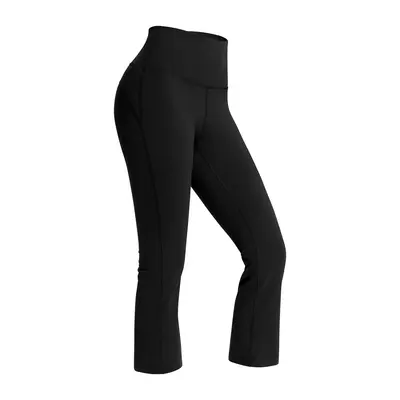 Athena lulu Yoga Eight-Length Pants for Women, Nude-Feel High-Waisted Butt-Lifting Stovepipe Pants, Sporty Slimming Running and Fitness Leggings