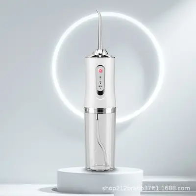 跨境超声波电动冲牙器口腔清洁便携式家用洁牙洗牙器牙结石水牙线