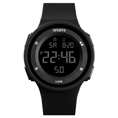 Elektronische Kinderuhr für Jungen mit sportlichem, minimalistischem Design