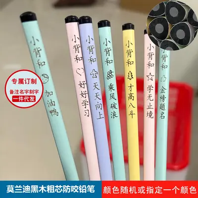 Heimu Pencil, Thick Lead, Triangular Barrel, Laser Engraved, HB - 9