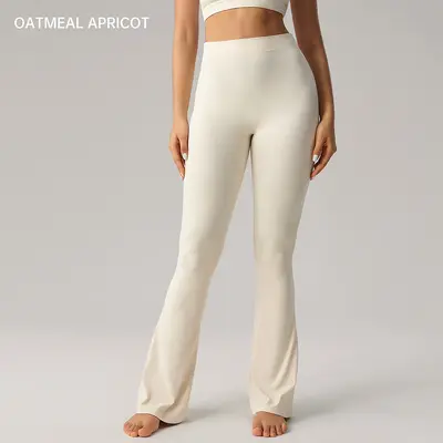 Damen-Yoga-Schlaghose, hohe Taille, Po-Lifting, DCK014 - 9