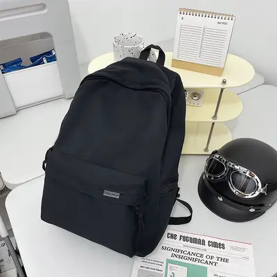 Erkekler için sırt çantası, Japon tarzı, sade, sınır ötesi, büyük kapasiteli, Kore tarzı seyahat sırt çantası, kadınların gündelik modaya uygun üniversite öğrencisi çantası - 8