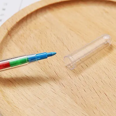 Renk seçenekli çocuk pastel boya kalemi seti, karikatür tasarım
