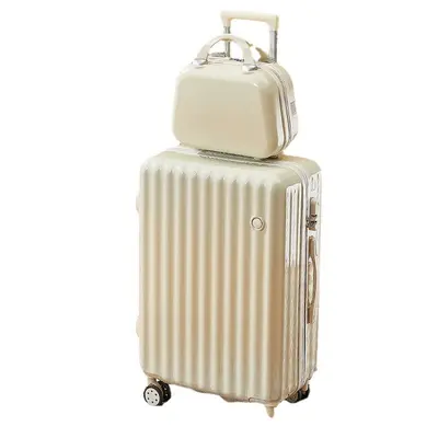 Korean Style Combination Lock Suitcase, 360° Wheels, Large Capacity - 6