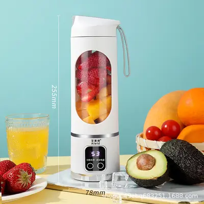 USB rechargeable portable juicer, 12-blade - 7