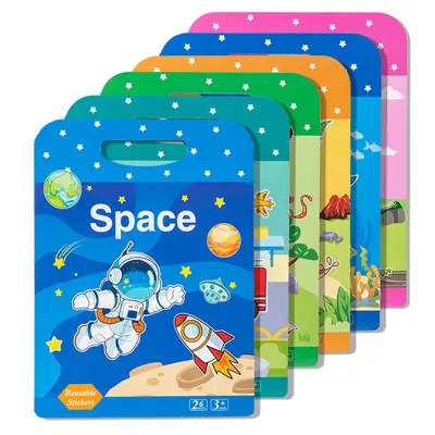 Çocuk Çıkartma ve Sessiz Meşgul Kitap, 3 Yaş Üzeri