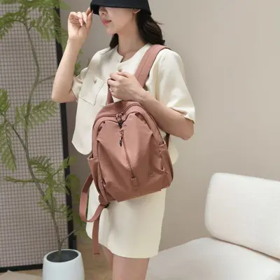 Lightweight Waterproof Oxford Women's Backpack - 5