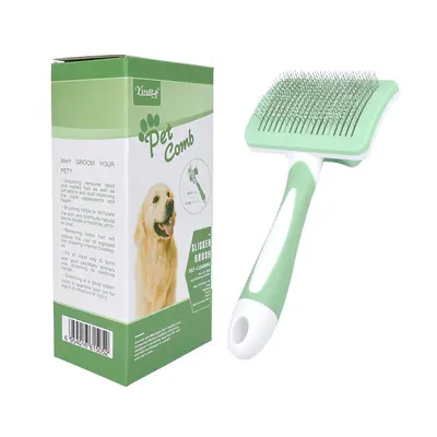 Evcil hayvan tarağı, iğneli bakım tarağı, köpek ve kedi için - 9