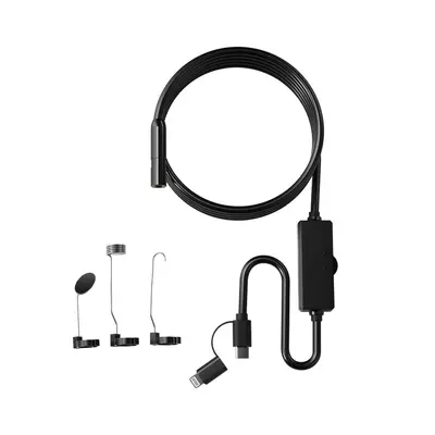 Apple Phone Direct Connection Camera 1080P Dual Interface 2-in-1 Waterproof 3 Megapixel Industrial Endoscope Probe - 6