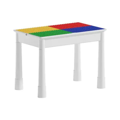 Large Compatible Building Block Table for Children, Educational Play Table - 6