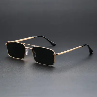 2026 Summer New Fashion Trendy Men's Business Sunglasses Retro Artsy Sunglasses Manufacturer Wholesale Korean Trend
