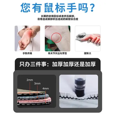 Extra Large Thickened Desk Mat, Keyboard and Mouse Pad