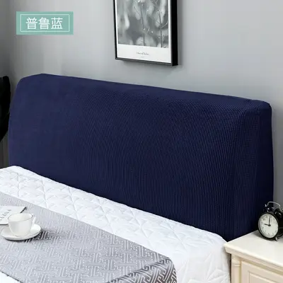 European Full-Enclosure Headboard Cover Minimalist Modern Corn Grain Headboard Backrest Household Dustproof Protective Cover Elastic - 12
