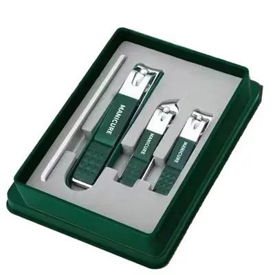 Spritzschutz-Nagelschere Set mit Geschenkbox - 6