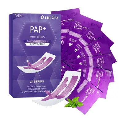Teeth Whitening Strips, Yellow Stain Removal, Purple - 7