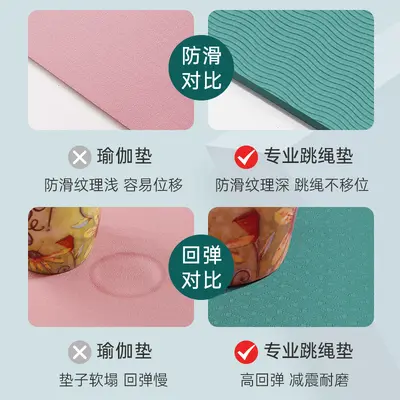TPE Jump Mat, Soundproof and Shock-Absorbing Indoor Mat - 5