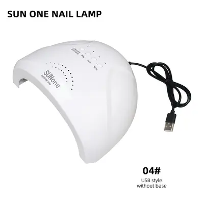 SUNone ışık terapisi tırnak lambası UV jel kurutma - 13