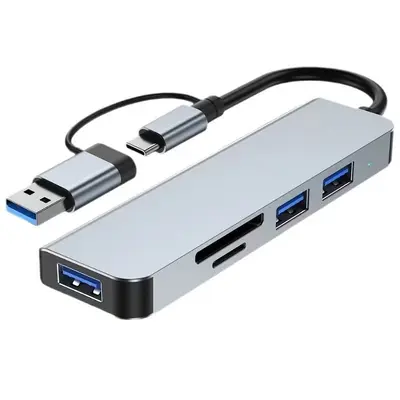 Type-C zu HDMI HD-Konverter Multifunktionales Docking-Station Handy-PC USB Multi-Port Erweiterungsdock - 7
