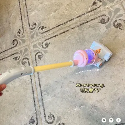 Simulation Vacuum Cleaner Children's Toy Pretend Play Set for Girls