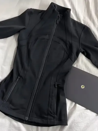 瑜伽服上衣健身服女修身外套紧身骑行服女款运动套装防晒衣服收腰 - 10