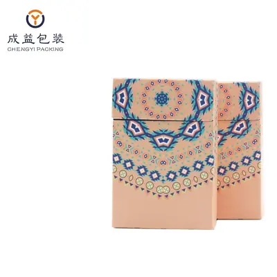 White Cardboard Cigarette Box for 20, Eco-Friendly Gift Box