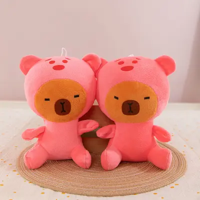 Doğrudan üreticiden, yaklaşık 20 cm karışık modelli yedi inç peluş oyuncaklar, pençe makineleri için kristal süper yumuşak küçük oyuncak bebekler.