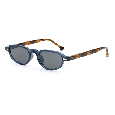 Retro Small Frame Oval Cat-Eye Sunglasses, UV Protection - 11