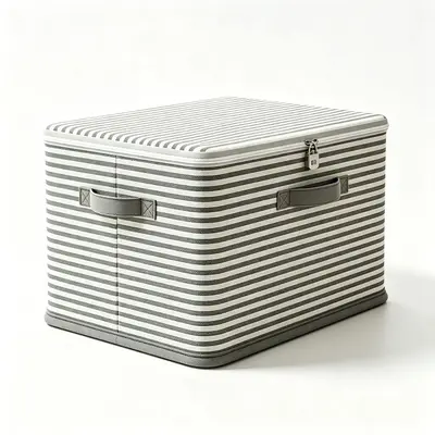 Aufbewahrungsbox mit Schloss Schublade Haushalt Kleiderschrank Kleidung Bettzeug Spielzeug Organizer Box klappbar Passwort Lagerkiste