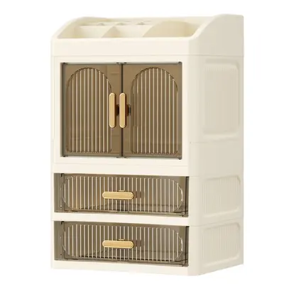 Vanity cosmetics storage box organizer - 5