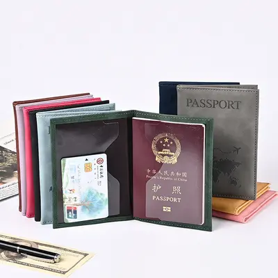 RFID passport wallet, multicolor, anti-magnetic - 2