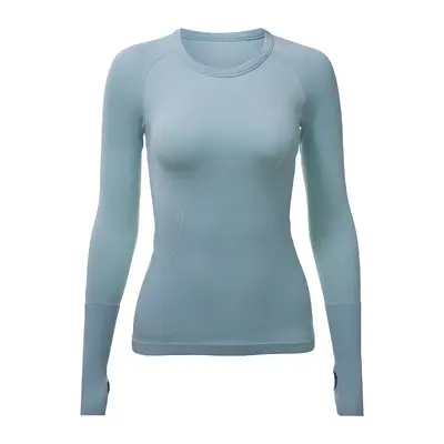 Seamless Yoga Top, High Stretch, Long Sleeve, Breathable - 5