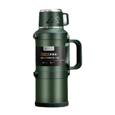 316 Stainless Steel Insulated Pot, Large Capacity, Extended Tea Infuser - 6
