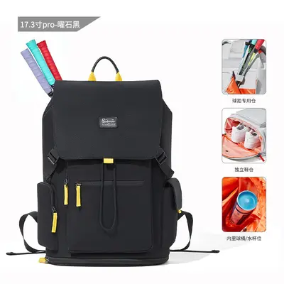 Waterproof Large Capacity Laptop Backpack with Starry Sky Print - 11